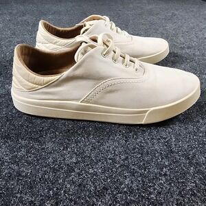 Olukai Kohu Women's Canvas Sneakers Women's Size 8 Off White Casual Walking